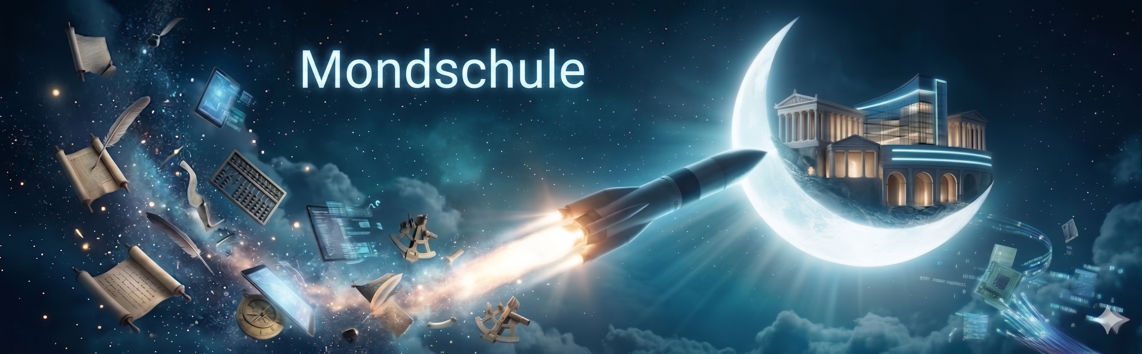 Mondschule Banner